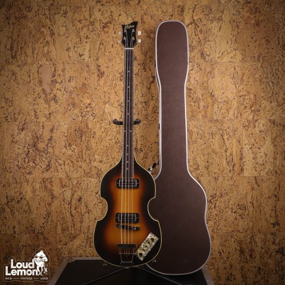 Höfner 500/1 Violin Bass Brunette Early 1980s Germany бас-гитара
