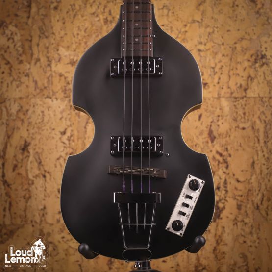 Höfner HI-BB Ignition Violin Bass Matte Black 2011 China бас-гитара