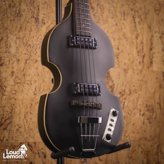Höfner HI-BB Ignition Violin Bass Matte Black 2011 China бас-гитара