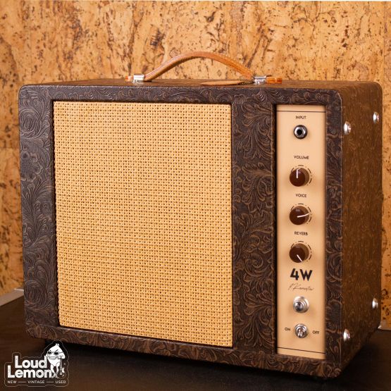 I.Kamintsev 4W Reverb Hand-wired Western Brown Custom ламповый усилитель для электрогитары