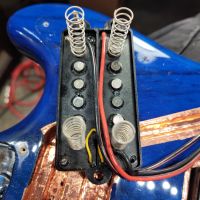 Music Man Stingray II Competition Transparent Blue 1977 USA электрогитара