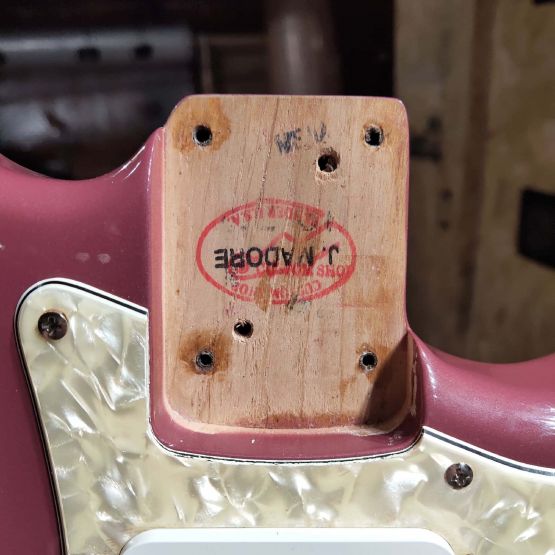Fender Custom Shop Special 62 Stratocaster Burgundy Mist Metallic 1993 USA электрогитара