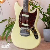 Fender Mustang MG69 Vintage White 1984 Japan электрогитара