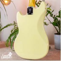 Fender Mustang MG69 Vintage White 1984 Japan электрогитара