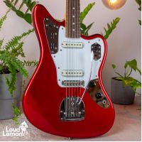 Fender Jaguar JG-66 Candy Apple Red 1999 Japan электрогитара