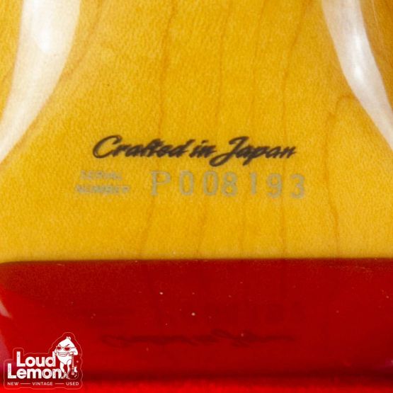 Fender Jaguar JG-66 Candy Apple Red 1999 Japan электрогитара
