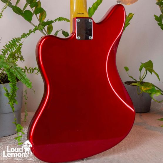 Fender Jaguar JG-66 Candy Apple Red 1999 Japan электрогитара