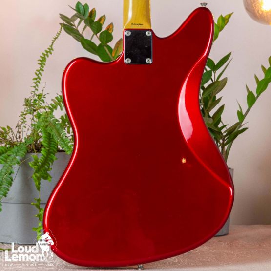 Fender Jaguar JG-66 Candy Apple Red 1999 Japan электрогитара
