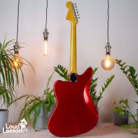 Fender Jaguar JG-66 Candy Apple Red 1999 Japan электрогитара
