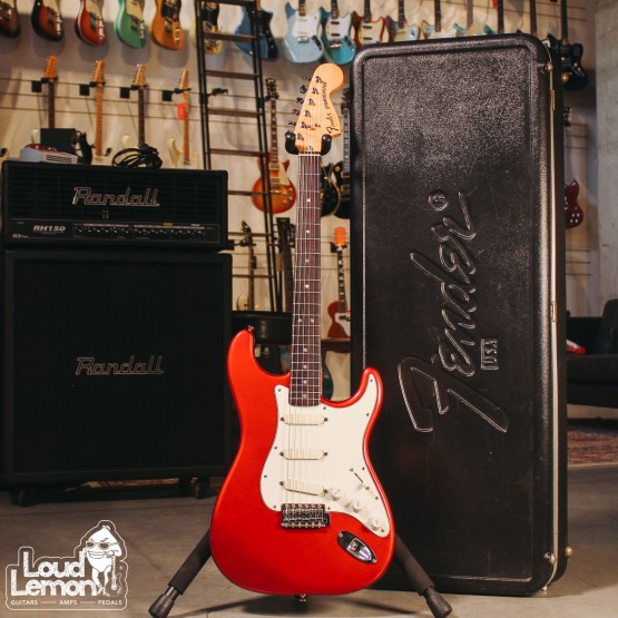 Fender Stratocaster Candy Apple Red 1979 USA электрогитара