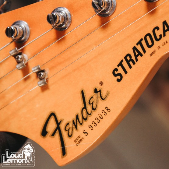 Fender Stratocaster Candy Apple Red 1979 USA электрогитара