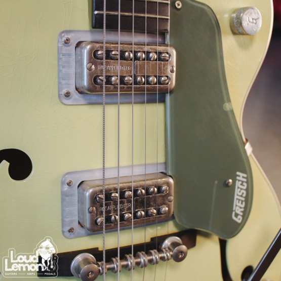 Gretsch Custom Shop G6118T Double Anniversary Aged Smoke Two Tone Green 2007 USA электрогитара