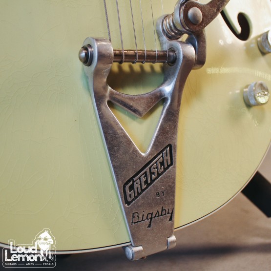 Gretsch Custom Shop G6118T Double Anniversary Aged Smoke Two Tone Green 2007 USA электрогитара