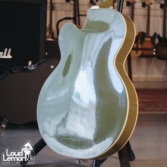 Gretsch Custom Shop G6118T Double Anniversary Aged Smoke Two Tone Green 2007 USA электрогитара
