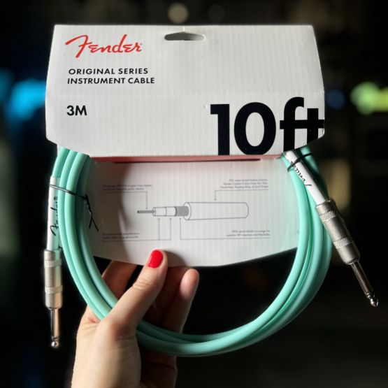 Fender Original Series Surf Green кабель 3 метра