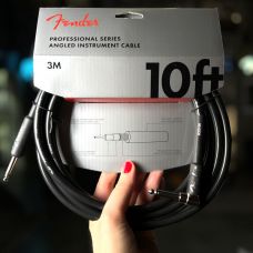 Fender Professional Series кабель прямой-угловой 3 метра