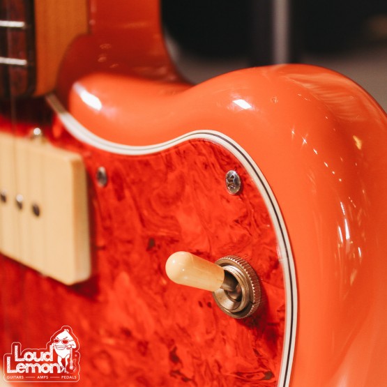 Fender '66 Jazzmaster Custom Order Orange MIJ 1994 Japan электрогитара