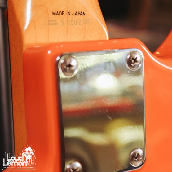 Fender '66 Jazzmaster Custom Order Orange MIJ 1994 Japan электрогитара