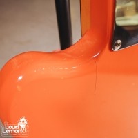Fender '66 Jazzmaster Custom Order Orange MIJ 1994 Japan электрогитара