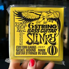 Ernie Ball 2837 Bass Slinky 20-90 струны на Bass VI