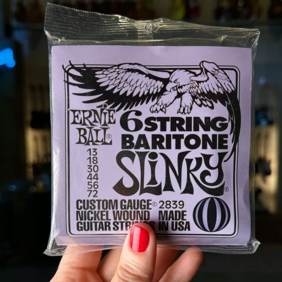 Ernie Ball 2839 Baritone 13-72 струны электрогитары баритон