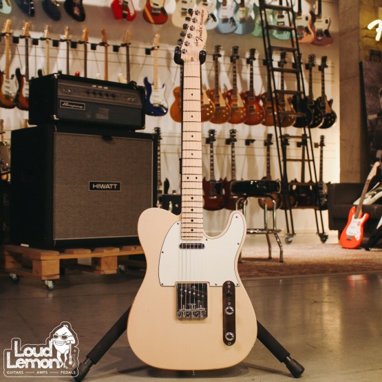 Fender Highway One Telecaster Honey Blonde Transparent 2007 USA электрогитара