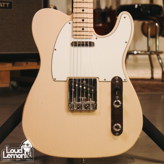 Fender Highway One Telecaster Honey Blonde Transparent 2007 USA электрогитара