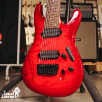 Ibanez S8QM Transparent Red Burst 2013 Indonesia электрогитара