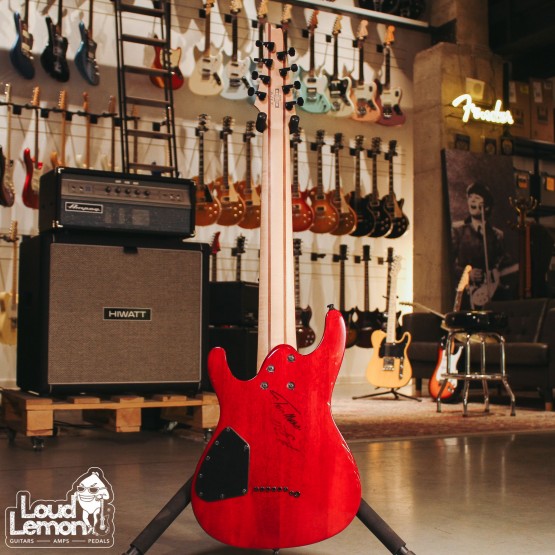 Ibanez S8QM Transparent Red Burst 2013 Indonesia электрогитара