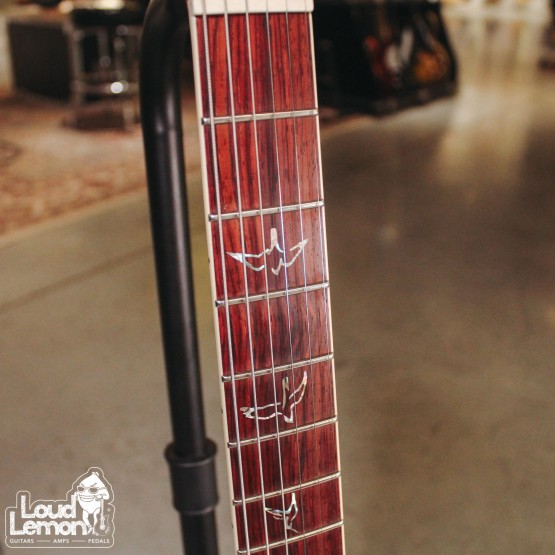 PRS McCarty 594 Wood Library Quilt Fire Red Gray Black Fade 2018 USA электрогитара