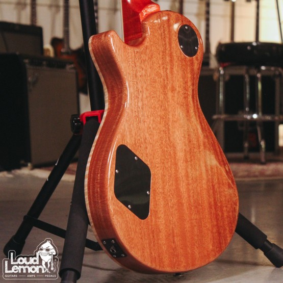 PRS McCarty 594 Wood Library Quilt Fire Red Gray Black Fade 2018 USA электрогитара