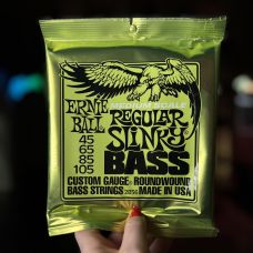 Ernie Ball 2856 Regular Slinky Medium Scale 45-105