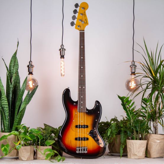 Fender Jazz Bass JB62 Sunburst 1999 Japan бас-гитара
