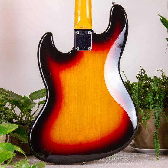 Fender Jazz Bass JB62 Sunburst 1999 Japan бас-гитара