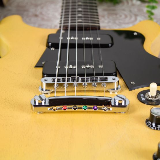 Gibson Les Paul Special Double Cutaway TV Yellow Faded 2005 USA электрогитара