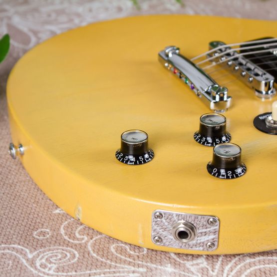 Gibson Les Paul Special Double Cutaway TV Yellow Faded 2005 USA электрогитара