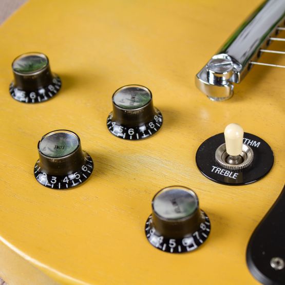 Gibson Les Paul Special Double Cutaway TV Yellow Faded 2005 USA электрогитара