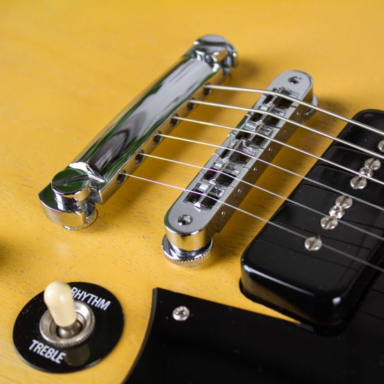 Gibson Les Paul Special Double Cutaway TV Yellow Faded 2005 USA электрогитара