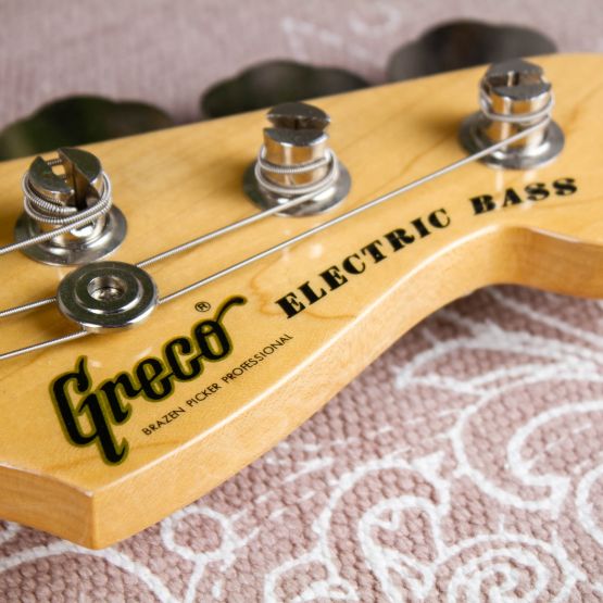 Greco Jazz Bass Natural Japan бас-гитара