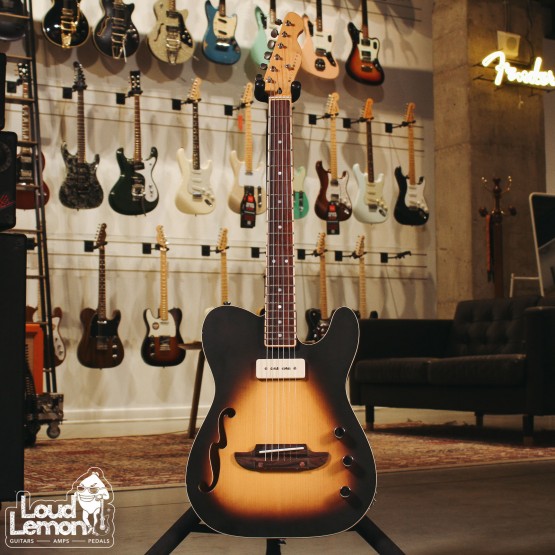 Relic Depot Pine Telecaster Hollow-Body 2017 Sunburst электрогитара