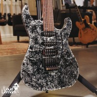 Hamer Centura Black&White Granite 1990 USA электрогитара