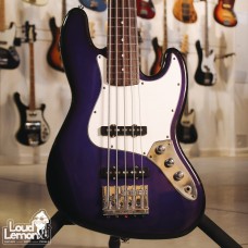 Fender Jazz Bass V Deluxe Partcaster Violet Burst бас-гитара
