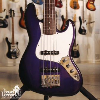 Fender Jazz Bass V Deluxe Partcaster Violet Burst бас-гитара
