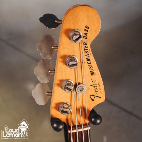 Fender Musicmaster Bass 1978 Olympic White USA