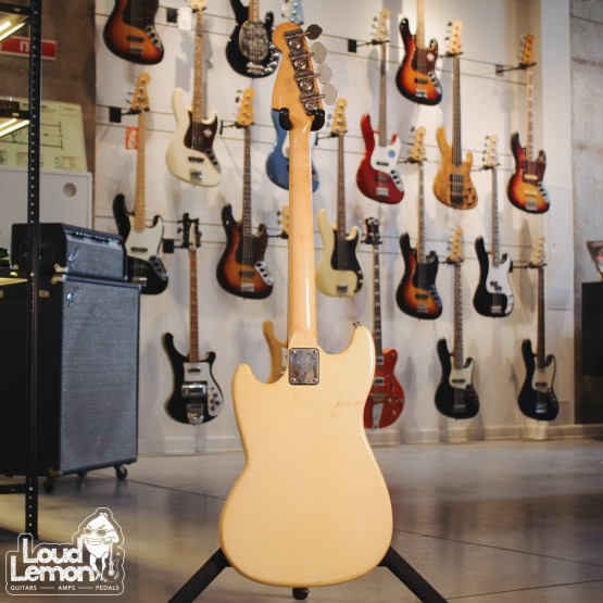 Fender Musicmaster Bass 1978 Olympic White USA