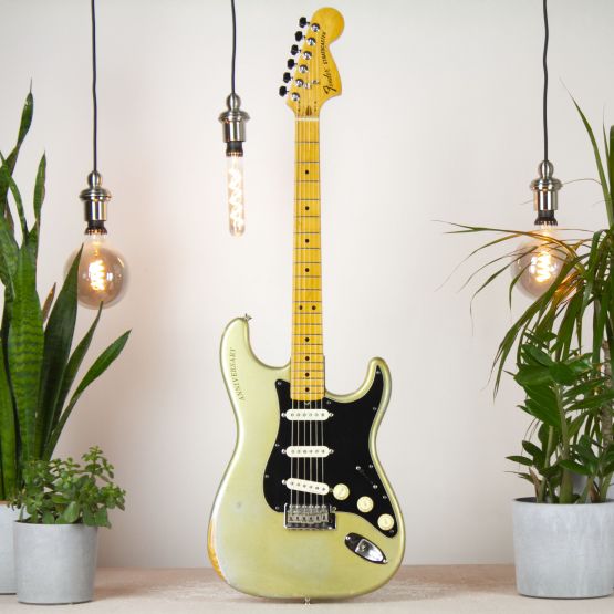 Fender 25th Anniversary Stratocaster Silver Metallic 1979 USA электрогитара