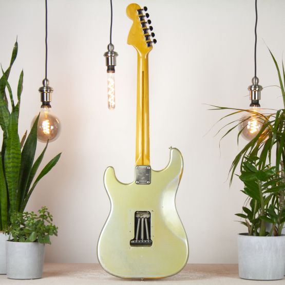 Fender 25th Anniversary Stratocaster Silver Metallic 1979 USA электрогитара