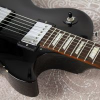 Gibson Les Paul Studio Black 2013 USA электрогитара