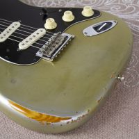 Fender 25th Anniversary Stratocaster Silver Metallic 1979 USA электрогитара