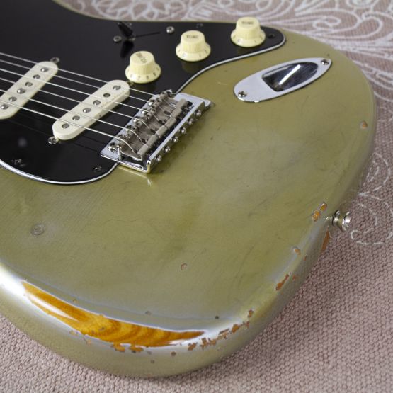 Fender 25th Anniversary Stratocaster Silver Metallic 1979 USA электрогитара